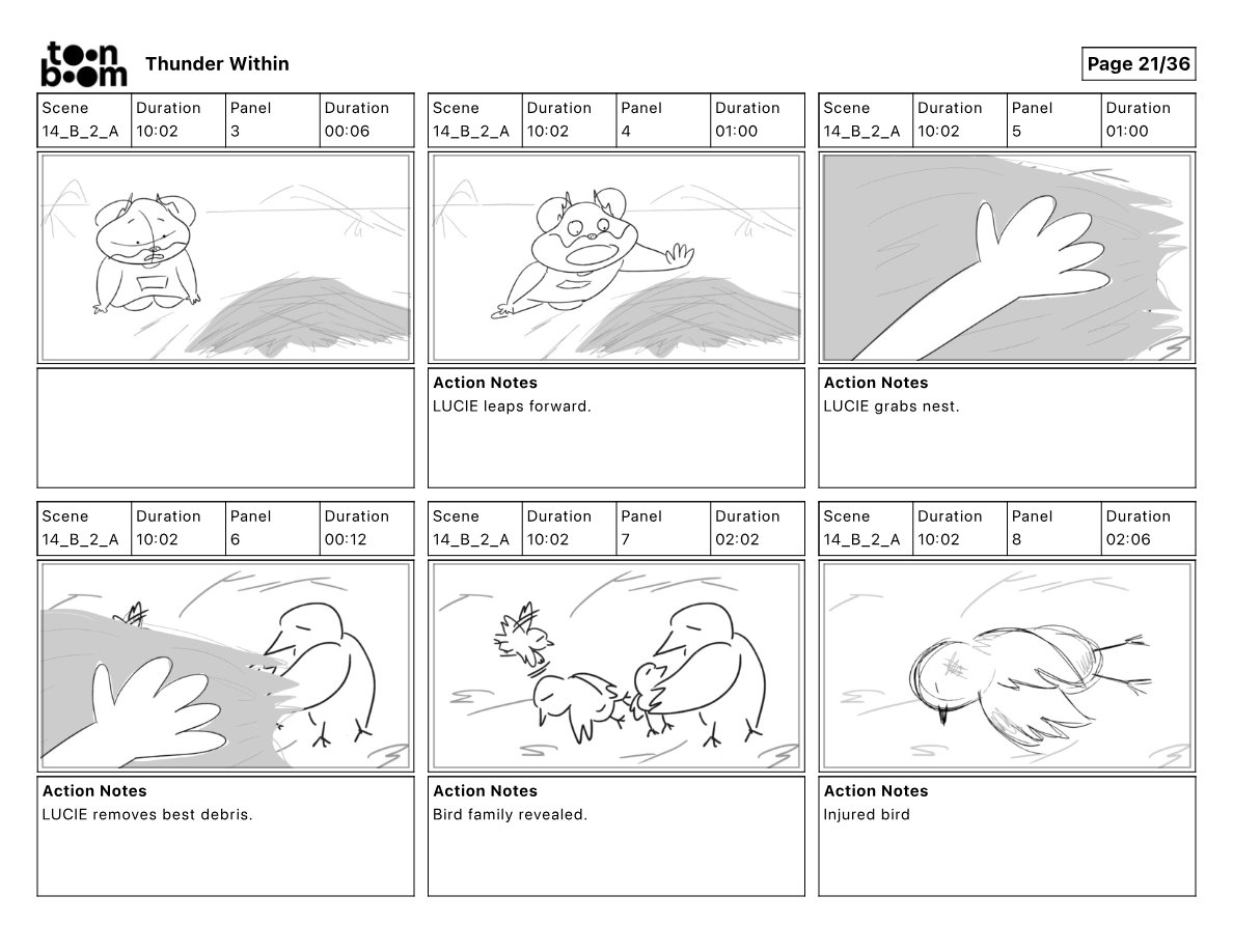 Thunder Within storyboard frame 21